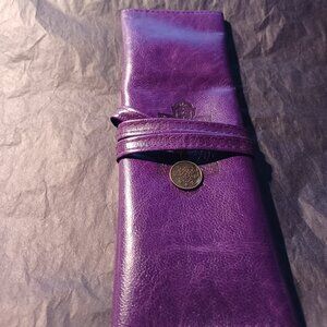 Manmade Vegan Leather Brush Holder